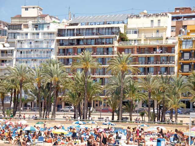 Hotel Montemar Бенідорм Екстер'єр фото